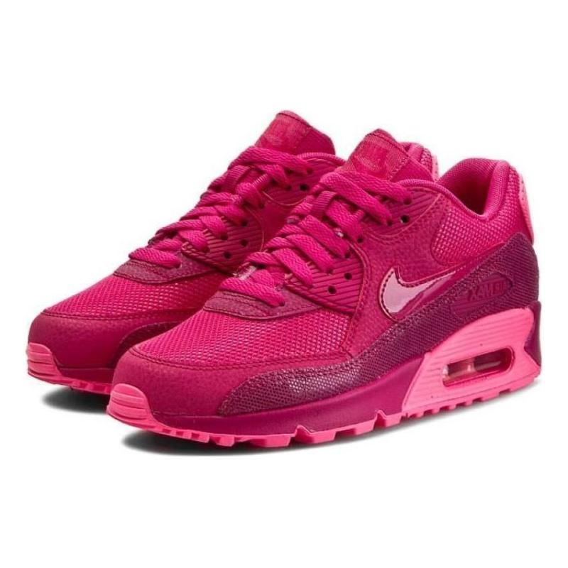 Nike Женские кроссовки Air Max 90 Premium 'Fireberry' Повседневная обувь 443817-600