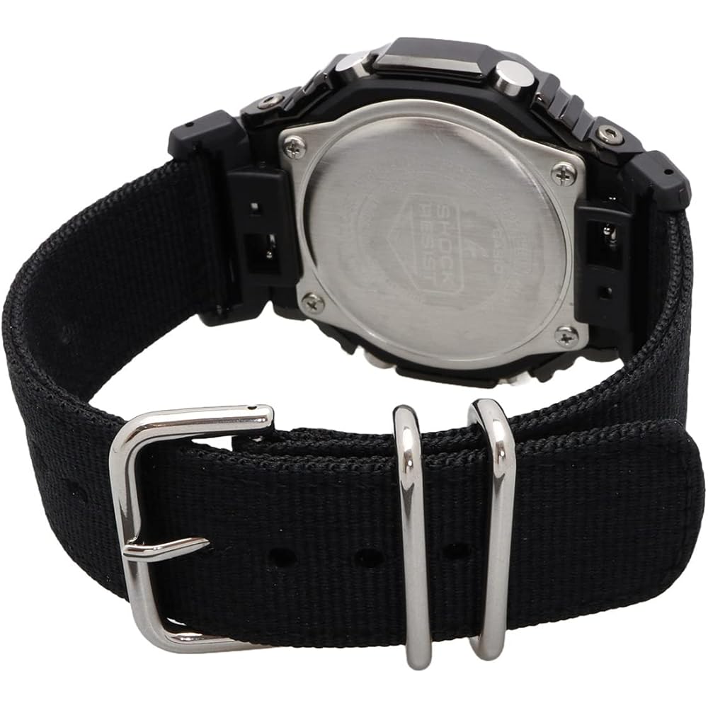 Мужские часы Casio G-Shock GM-2100CB-1A Черный корпус из смолы Водонепроницаемые Аналогово-цифровые
