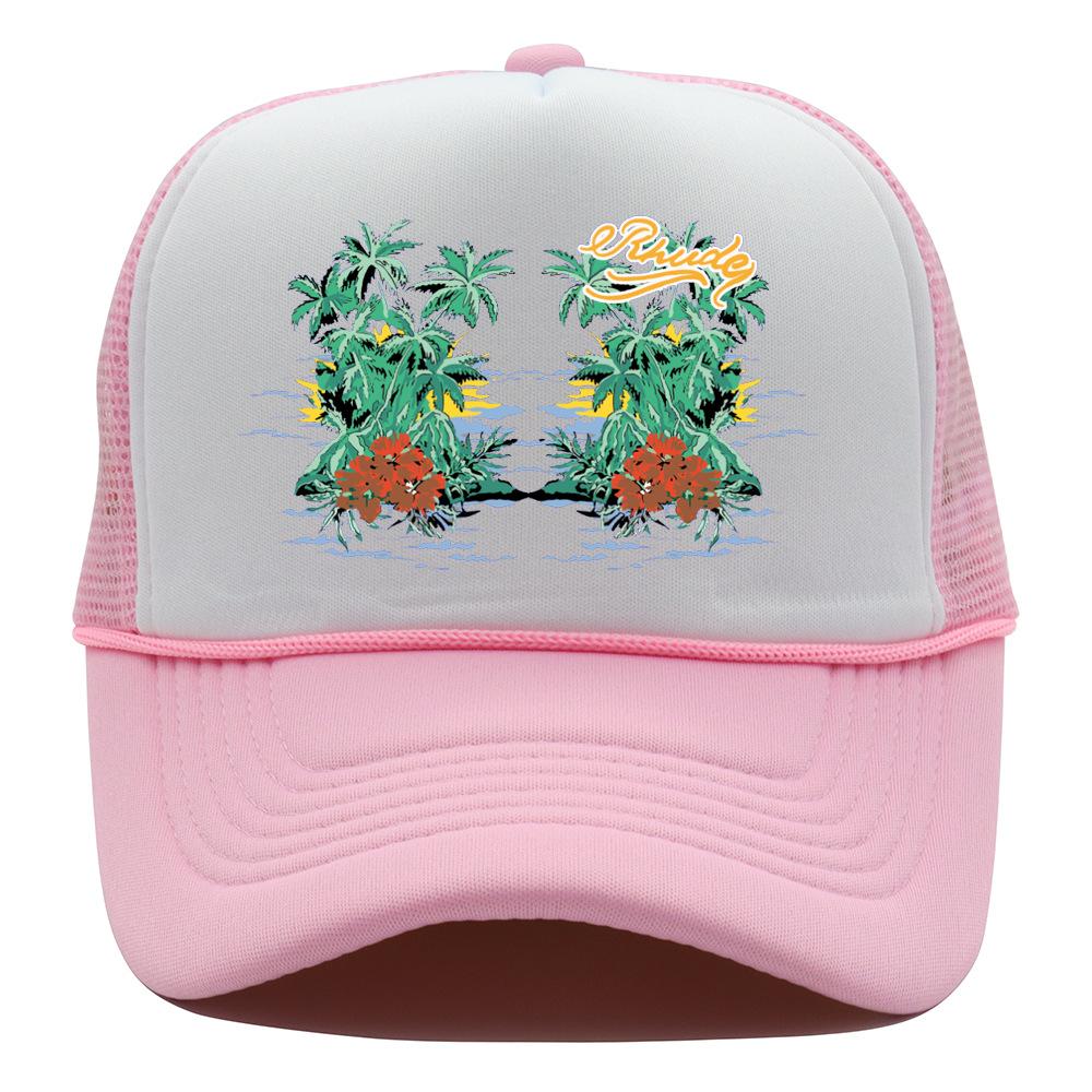 American Street Sun Hat Outdoor Truck Hat Alphabet Printed Baseball Hat Fashion Trend Truck Hat Trendy Girl