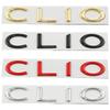 Car 3D Metal Rear Trunk Boot Letters Logo Badge Emblem Decals Sticker For R/enault Clio 2 3 4 5 6 Sport Styling Accessories