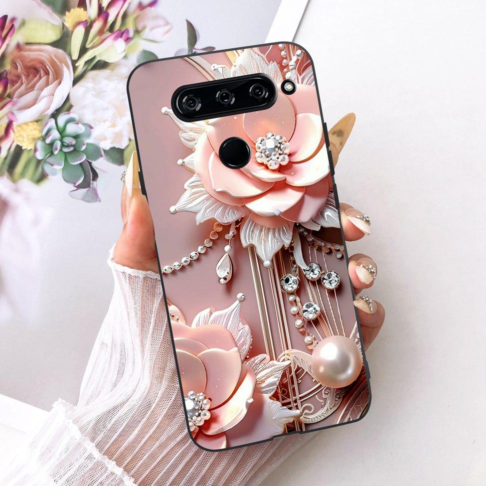 Чехол для телефона для LG V40 ThinQ Чехол Эстетичный Милый Модный Забавный Расписной Корпус для LG V40 ThinQ V405 LM-V405 LM-V409N