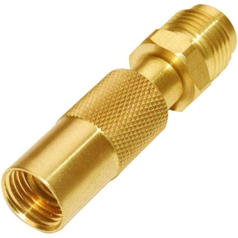Brass 3/8Inch Male Propanes Adapter For Table Top Outdoor Cooking Equipment