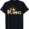 Футболка с короной и надписью KING