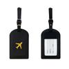 Simple Luggage Tag Leather Travel Sets Couple Passport Cover