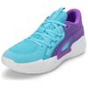 Puma Court Rider Chaos Яркие Аквамариновые Фиолетовые Мерцающие Мужские Кроссовки Синие Белые 379013-06