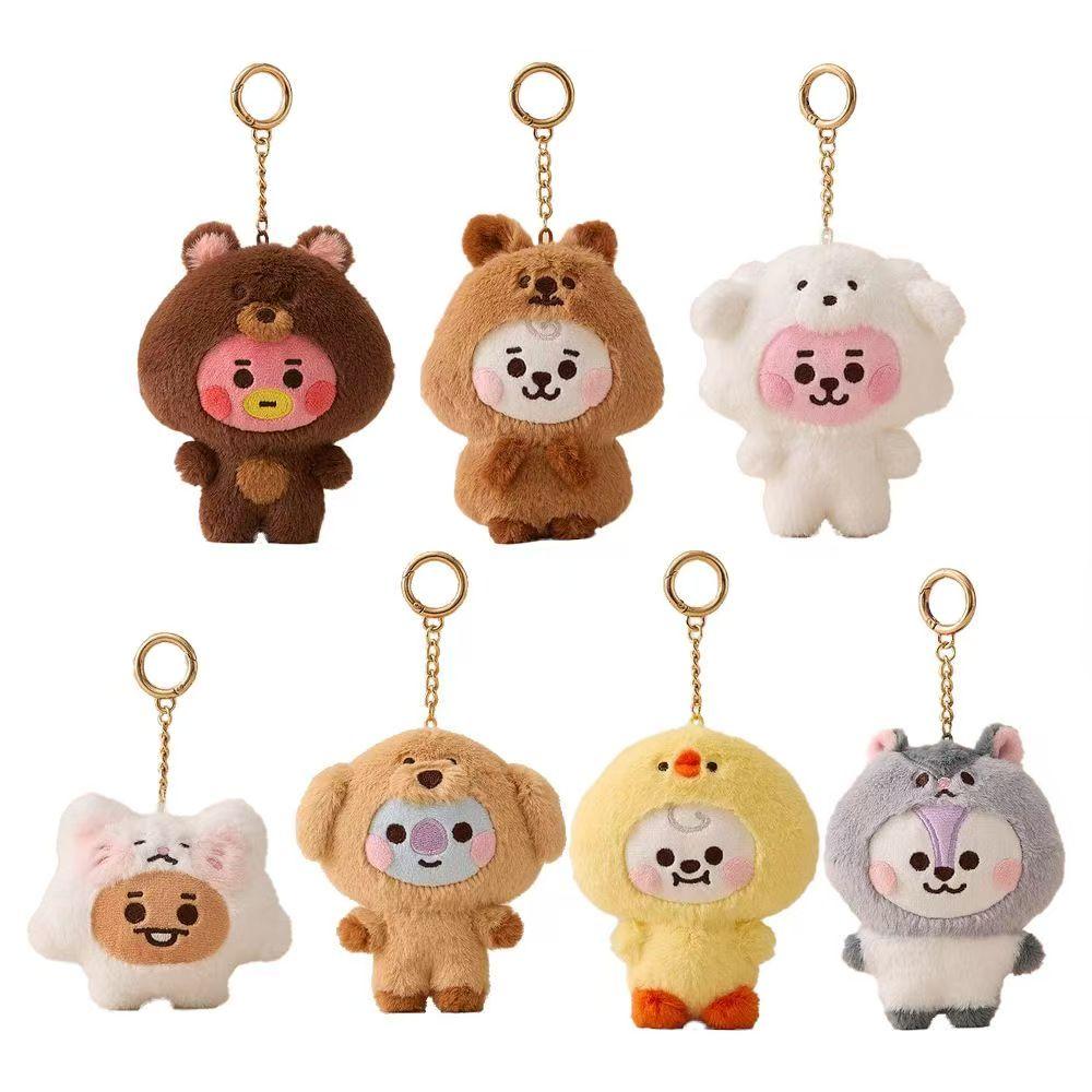 Плюшевая кукла BTS BT21 Плюшевая игрушка Kpop Животная версия