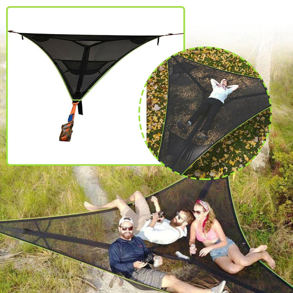 Revolutionary Giant Aerial Camping Hammocks Multi-Person Portable Hammocks