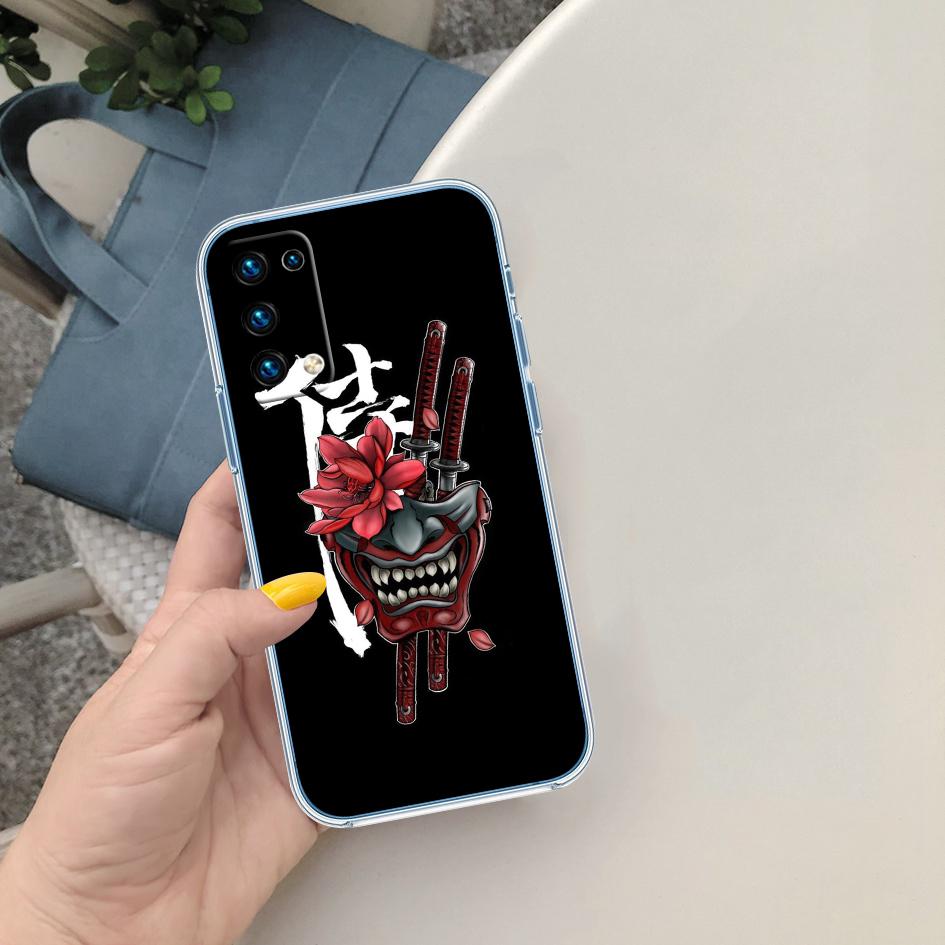BF73 Япония Маска Самурая Чехол для Motorola Moto G10 G20 G30 G31 G32 G34 G35 G41 G42 G50 G51 G52 G55 G60 G60S G62 G71 G72 G75