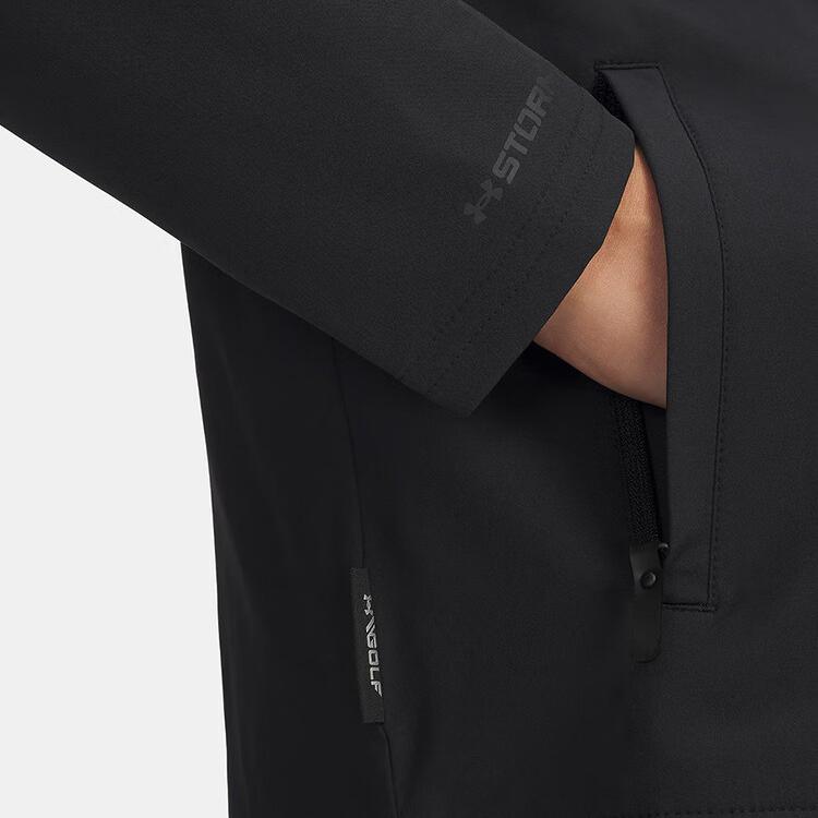 Under Armour Куртки Женские Черный Стойка Умеренный Другое 6005751-001