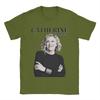 Унисекс Винтажная Футболка Catherine Ohara Хлопковые Топы Смешные Футболки с Коротким Рукавом с Круглым Вырезом 6XL Футболка