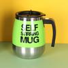 Coffee Mug Self Stirring Mug Auto Self Mixing Stainless Steel Cup for Coffee Milk