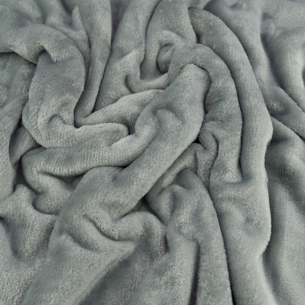 Minky fleece gray