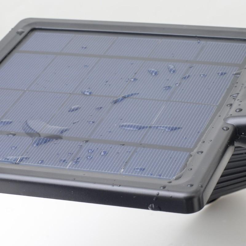 L450 - Projecteur Solaire Led Double - 400 Lumens - Batterie 4000mah - Ip44 - Extérieur
