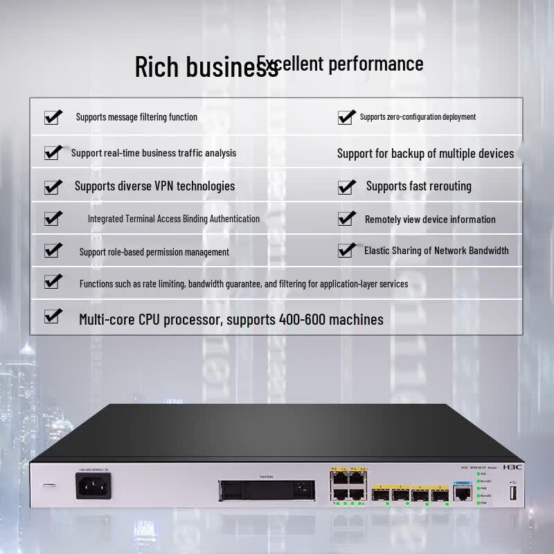 H3C MSR3610-XS Enterprise VPN Gateway Router (CN version)