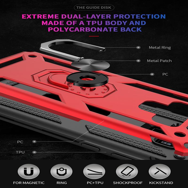 Чехол для телефона Sergeant Armor для Samsung Note 9 8 10 5G, противоударный защитный чехол с подставкой для Galaxy Note10 Plus, чехол
