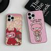 Популярный Кавайный Чехол для Телефона G-gloomyS Bears с Гофрированной Полосой Для IPhone 17 16 15 14 13 12 11 Pro Max Plus Pro Ударопрочный Чехол