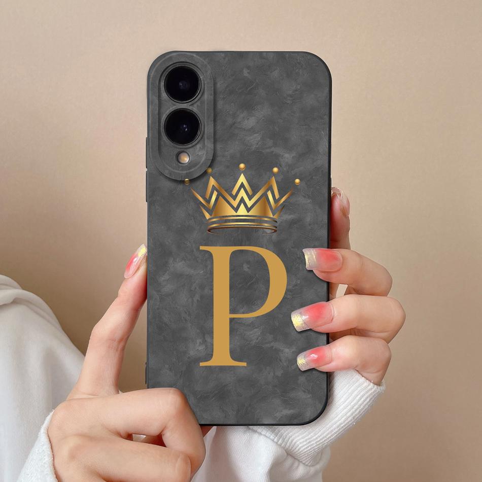 For Samsung Galaxy S25 Edge Case Cute Panda Letters Funda For Samsung S 25 Edge Full Protection Bumper Shockproof Back Cover