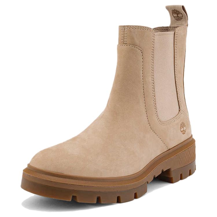 Timberland Ботильоны Chelsea Cortina Valley Светло-бежевые Женские A2DEEEN7