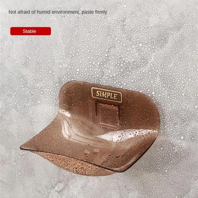 Мыльница без сверления настенная держатель для мыла мыльница для губки аксессуары для ванной комнаты мыльницы самоклеящаяся