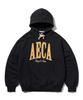 Худи с символом Aeca из фетра - Черный