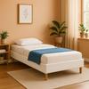 Nuits D'or Adrien - Solide Et Confortable Sommier Tapissier + Pieds En 18 Cm - 70x190-13 Lattes - Montage Rapide Et Facile - Epais