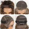 Noble 13x6 Synthetic Lace Frontal Wigs For Women 20 Inch Pre Plucked Lace Front Wig Wear And Go Honey Brown Pre-cut Lace Wigs