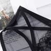 Seamless Fashion Hoolow Transparent Low waist Mesh Lingerie Sexy Briefs Lace Panties