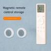 5/10 шт. Магнитный держатель пульта дистанционного управления, самоклеящийся настенный держатель для телевизора, кондиционера, пульта дистанционного управления, органайзер для домашнего офиса без отверстий