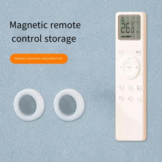 5/10 шт. Магнитный держатель пульта дистанционного управления, самоклеящийся настенный держатель для телевизора, кондиционера, пульта дистанционного управления, органайзер для домашнего офиса без отверстий