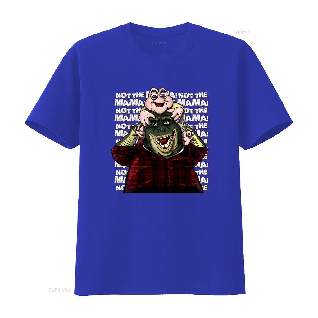 Not The Mama Dinosaurs Family Dad Baby Sinclair Father Love T Shirt Casual vintage Washed Breathable graphic Stretched