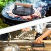 Чугунный прямоугольный пресс для мяса Круглый Сверхпрочный пресс для стейков и бургеров Пресс для барбекю для плоской грильницы Измельчитель для гамбургеров