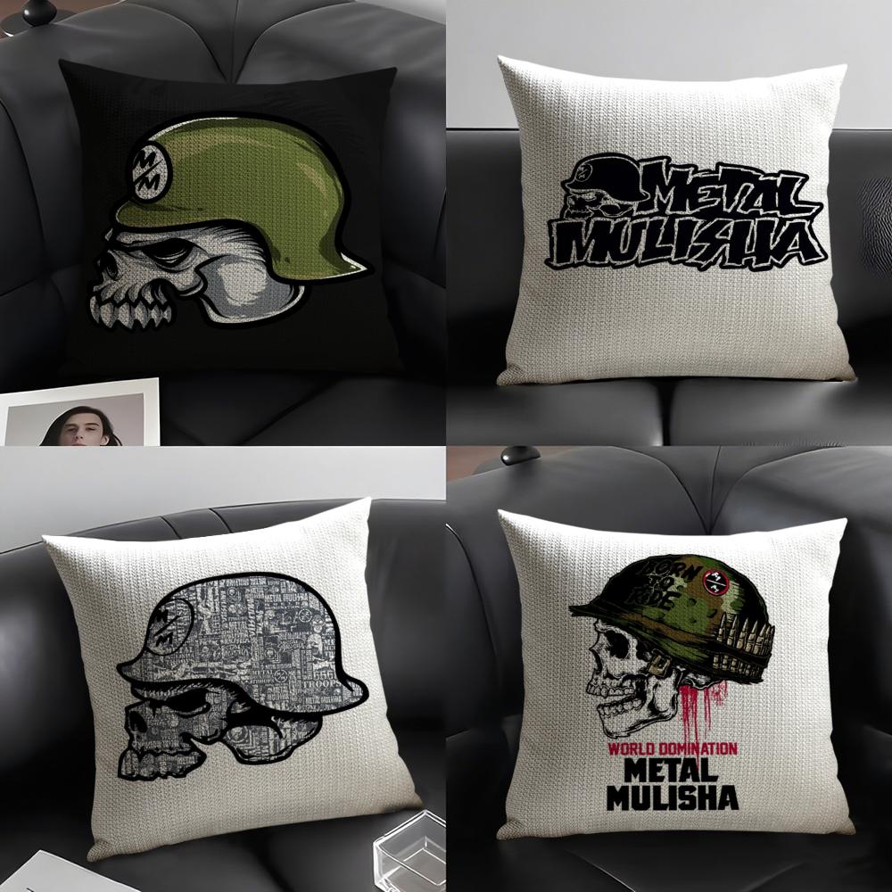 MMotocross MMetal MulishaS Pillow Case Pattern Printed Pillowcase for Living Room Sofa Cushion Cover Bedroom Decor