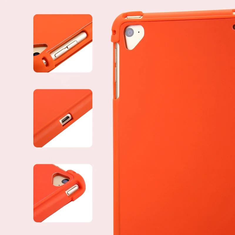 Чехол с держателем для карандашей для iPad Air 2 9,7 2017, 5, 6, для iPad 10,2, 9, 2021, 8, 2020, Mini 6, 5, 4, 3 Pro, 10,5, смарт-чехол