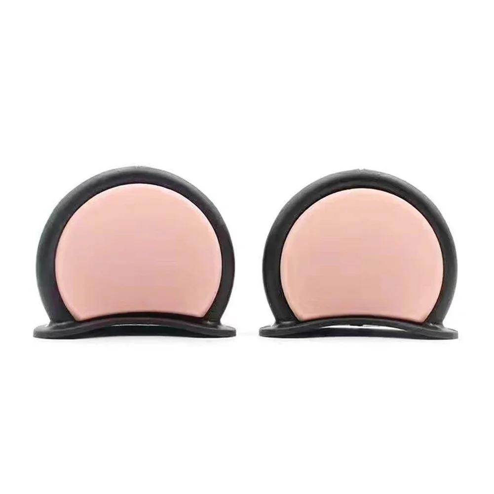 2 шт. Украшение для мотоциклетного шлема Милые наклейки с медвежьими ушками Декор Аксессуары для мотоциклетных шлемов для электровелосипеда Милые разноцветные