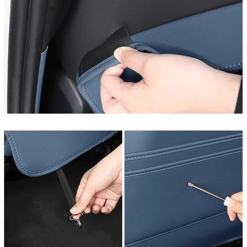 For BMW 5 Series I5 2024-2025 Rear Seat Anti-kick Pad Protective Pad 525 530 Car Interior Decoration Products Car Accessories