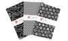 Small Pattern Tenugui 3 33 X 90cm (hand Towel) Set, Black, Uncut, Pieces,