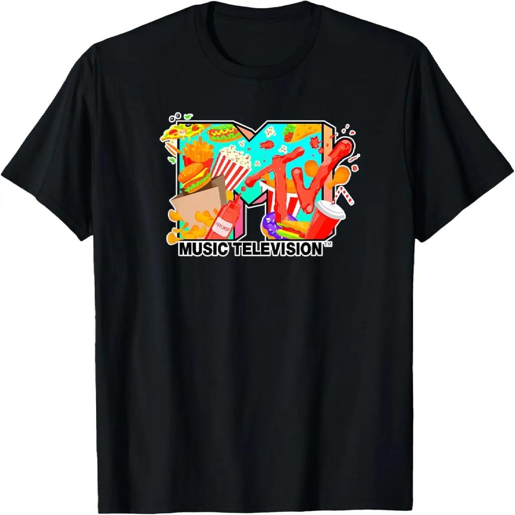 Mademark x MTV - Music Television - Футболка для любителей фаст-фуда