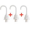 Child Safety Pine Tree Shape Door Pinch Guards No-Drill Anti-Pinch Hand Door Lock Clamp Childproof Door Stopper for Safety