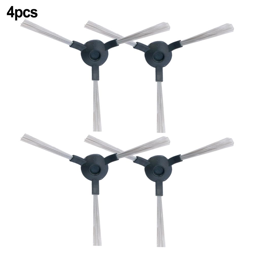 4 шт./10 шт. боковая щетка, черно-белая, прочная, замененная