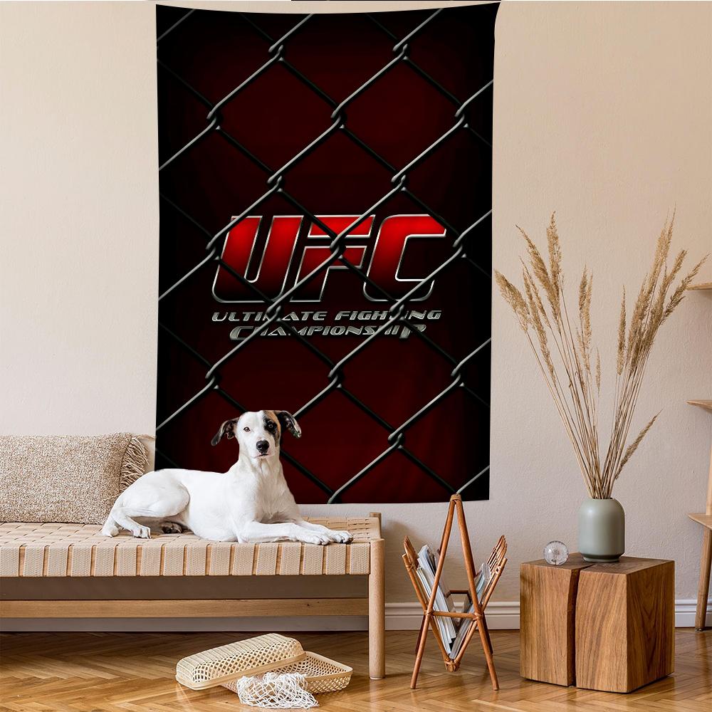 UFC Ultimate Fighting Championship Мультяшный Гобелен Домашний Декор Хиппи Бохо Декор Гадание Домашний Декор