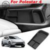 Для Polestar 4 2023 2024 2025 Автомобильный Центральный Ящик для Хранения Нижний Слой Центральной Консоли Органайзер-Поддон Аксессуары