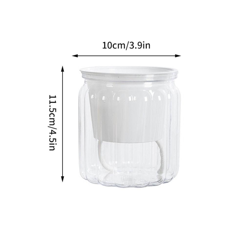 Hydroponic Plants Pot Self Watering Flowerpot Indoor Self-watering Mini Succulent Planter Tabletop Vase Home Office Bonsai Decor