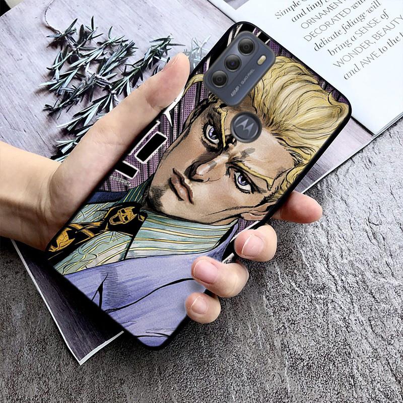 Jotaro jojo's bizarre adventure Case For Moto G85 G55 G05 G14 G75 G31 G50 G10 G20 G30 G60 G13 G32 G84 G54 G53 G72 G24 Power