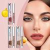 Серия Peel Lip Gloss с натуральным и легким цветом, осветляющим и увлажняющим многоцветным карандашом для губ
