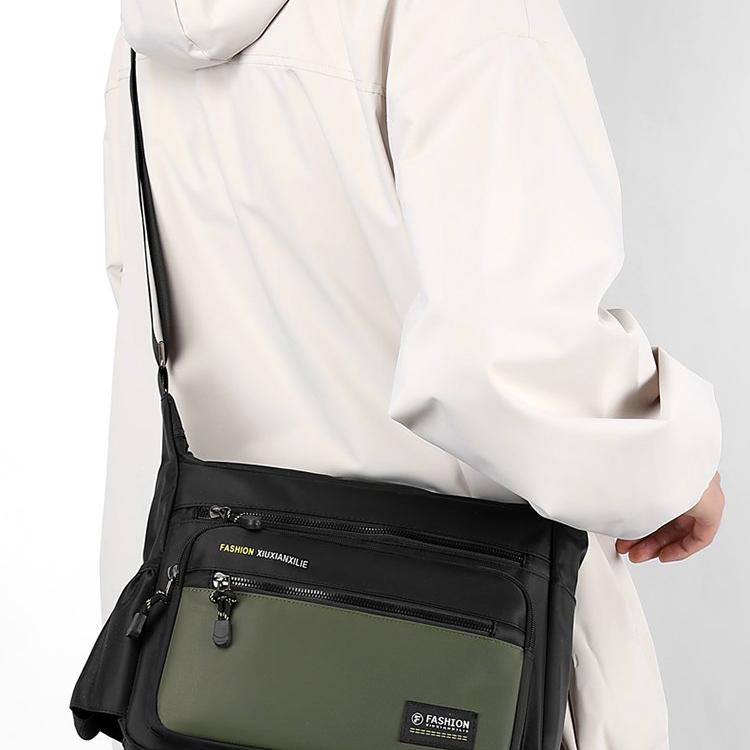 2024 мужская сумка-мессенджер, сумки через плечо, мужские небольшие сумки на слинге для работы, деловые водонепроницаемые сумки-оксфорды, сумка-кошелек