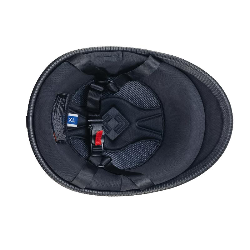 Motorcycle DOT Half Face Helmet Half Cap Vintage Open Face Fashion ABS Retro Motorcycle Half Helmet One Pedal Scooter Helmet