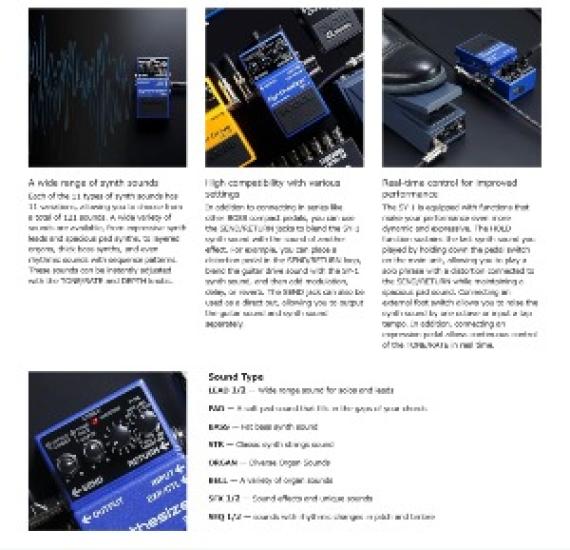 Синтезатор BOSS/SY-1