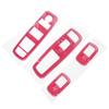 AntiScratch Button Car Styling Trim Panel Frame Window Lift Switch Cover