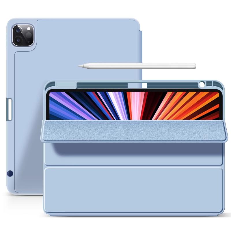 Чехол для iPad Pro 11 M5 2025 6-го поколения 11 дюймов 5-го Pro 11 2024 M4 2-го-4-го Pro 11 2022-2020 Чехол для планшета с держателем для карандаша