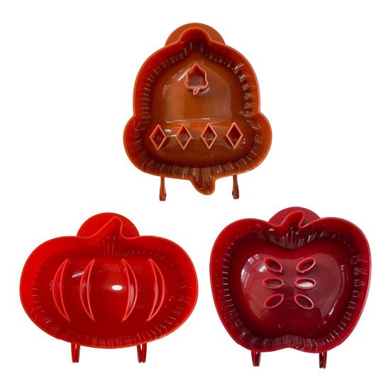 Mini Pie Molds Dough Press Pocket Pie Mold Apples Pumpkin Acorn Shapes Cookie Cutters Holiday Baking Tools